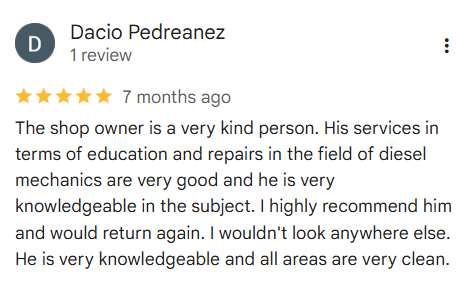 Google review