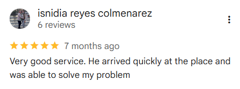 Google review