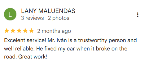Google review